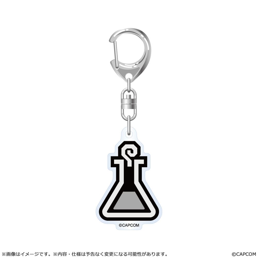 Monster Hunter Wilds Acryl Keychain Item Icon 6 cm