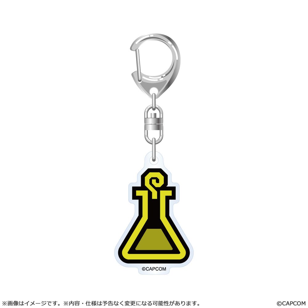 Monster Hunter Wilds Acryl Keychain Item Icon 6 cm