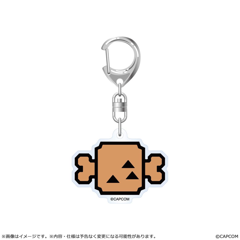 Monster Hunter Wilds Acryl Keychain Item Icon 6 cm