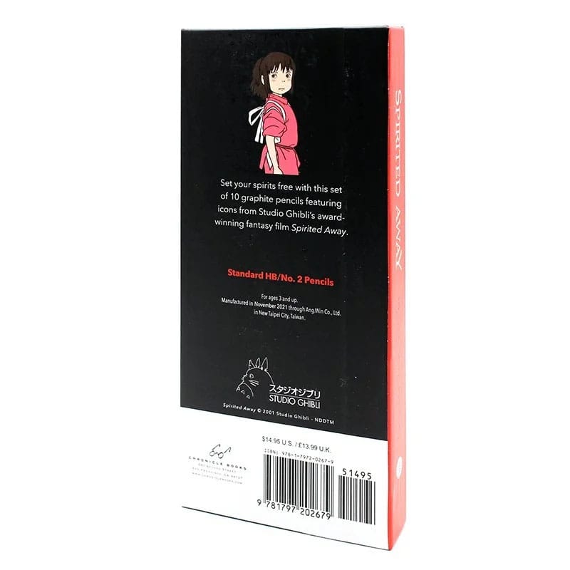Spirited Away 10-piece Pencils Set 