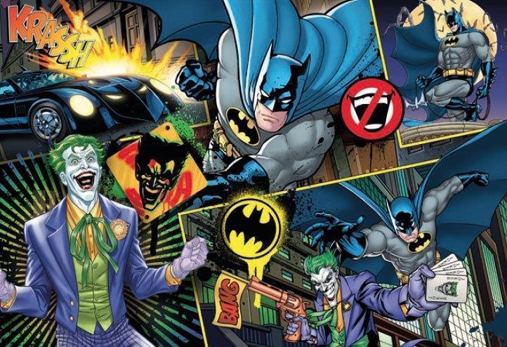 DC Comics Supercolor Jigsaw Puzzle Batman (104 pieces)