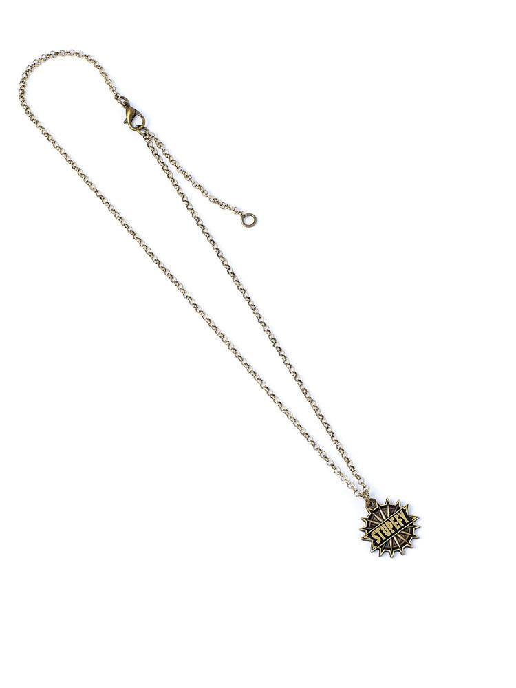 Fantastic Beasts Pendant & Necklace Stupefy (antique brass plated)