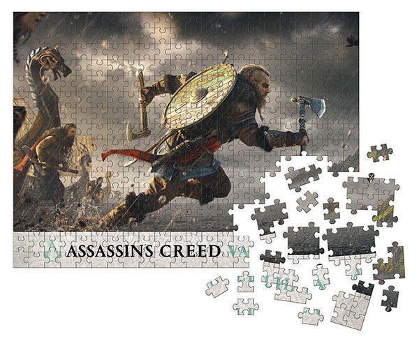 Assassin's Creed Valhalla Jigsaw Puzzle Fortress Assault (1.000 Teile)
