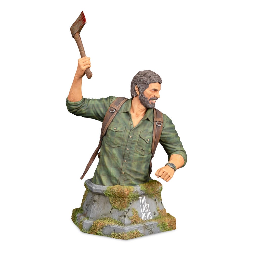 The Last of Us Büste Joel with Hatchet 22 cm