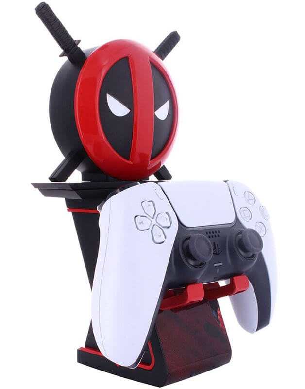 Deadpool Cable Guys Ikons Lade-Halter mit Leuchtfunktion Emblem 20 cm