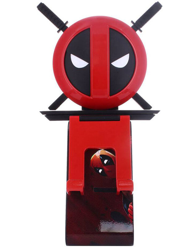 Deadpool Cable Guys Ikons Lade-Halter mit Leuchtfunktion Emblem 20 cm