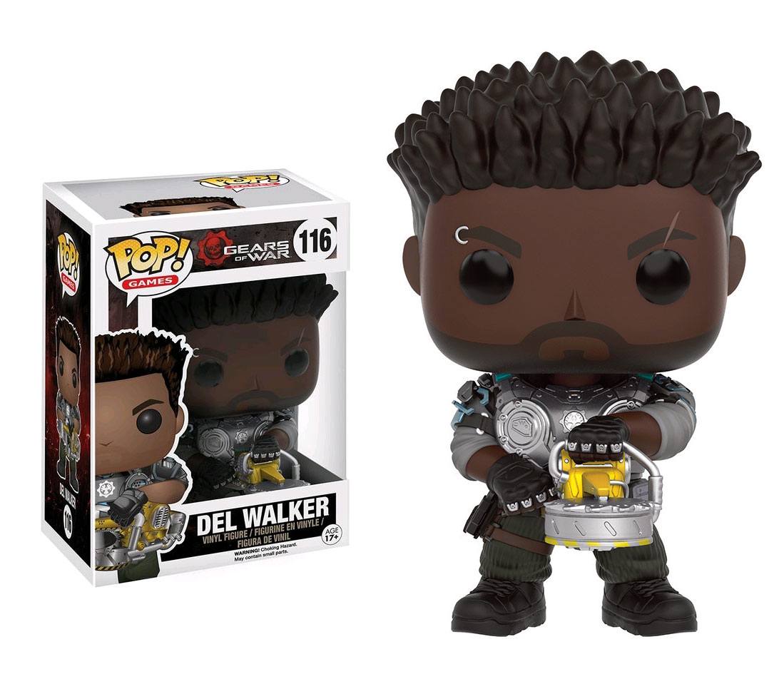 Gears of War POP! Games Vinyl Figur Del Walker 9 cm
