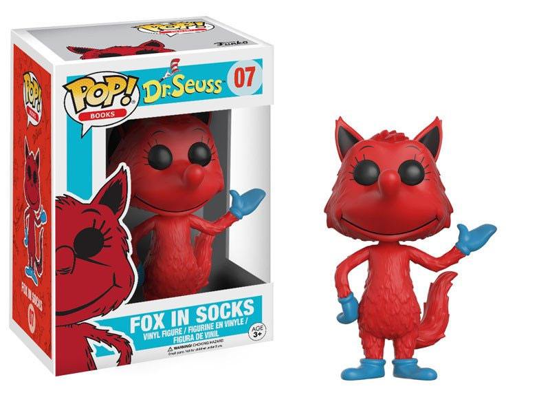 Dr. Seuss POP! Books Vinyl Figur Fox in Socks 9 cm