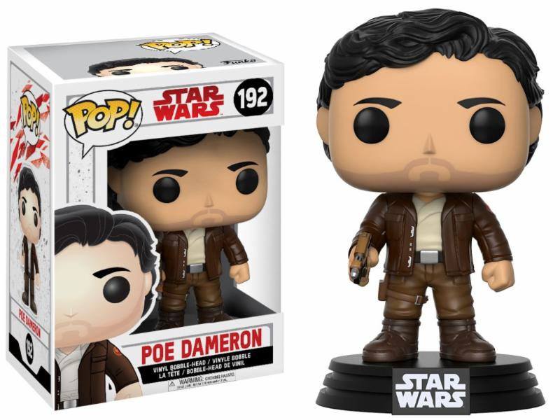 Star Wars Episode VIII POP! Vinyl Bobble-Head Poe Dameron 9 cm