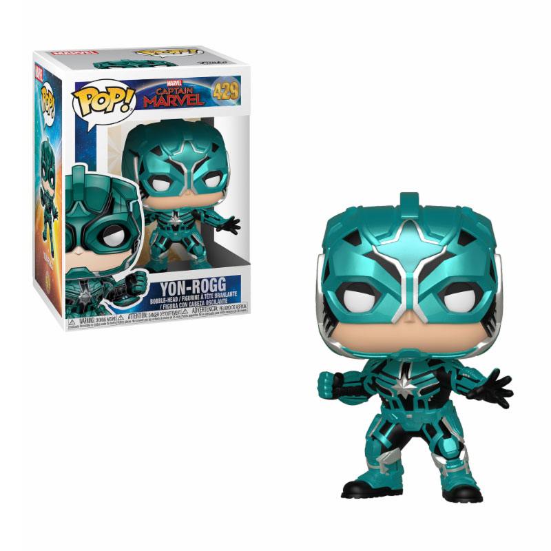 Captain Marvel POP! Marvel Vinyl Wackelkopf-Figur Yon-Rogg 9 cm
