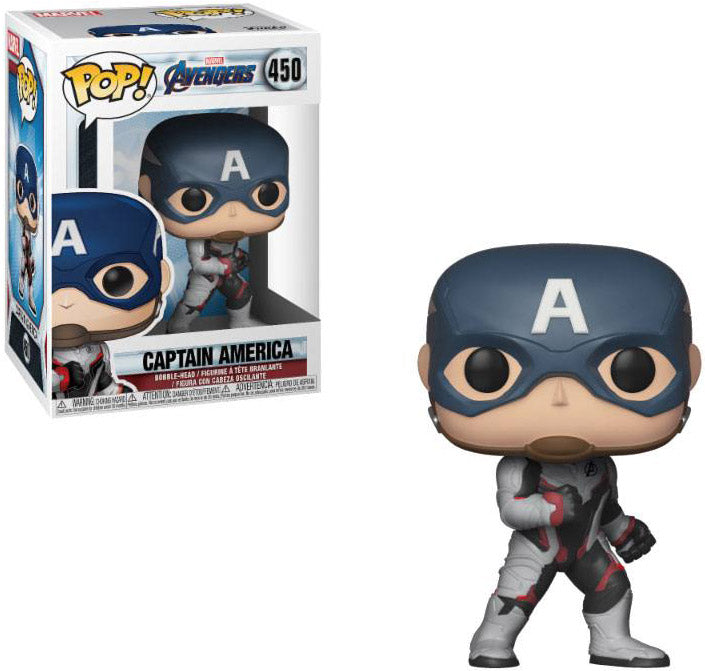 Avengers Endgame POP! Movies Vinyl Figur Captain America 9 cm