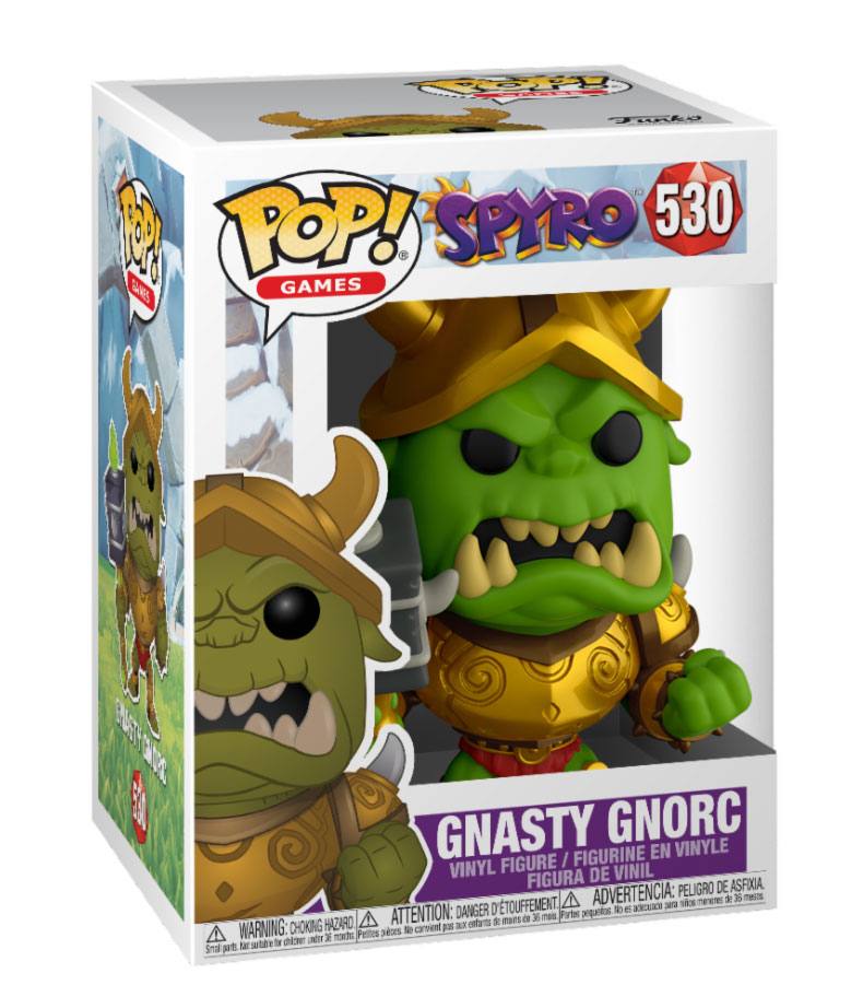 Spyro the Dragon POP! Games Vinyl Figur Gnasty Gnorc 9 cm
