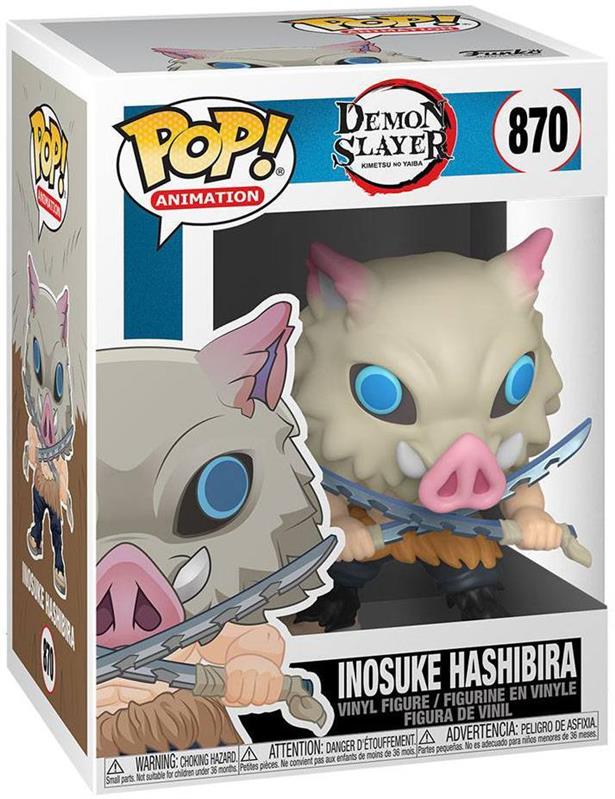 Demon Slayer POP! Animation Vinyl Figure Inosuke Hashibira 9 cm