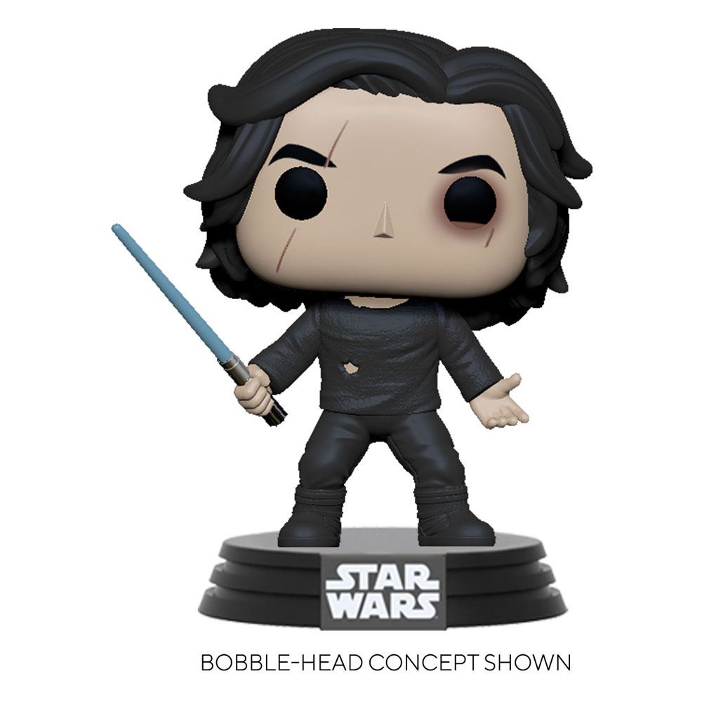 Star Wars Episode IX POP! Movies Vinyl Figur Ben Solo w/Blue Saber 9 cm