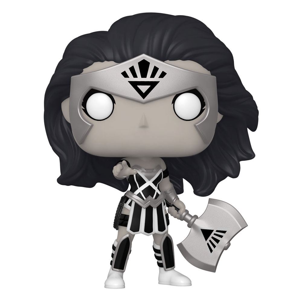 DC Comics POP! Heroes Vinyl Figur WW 80th - WW (Black Lantern) 9 cm