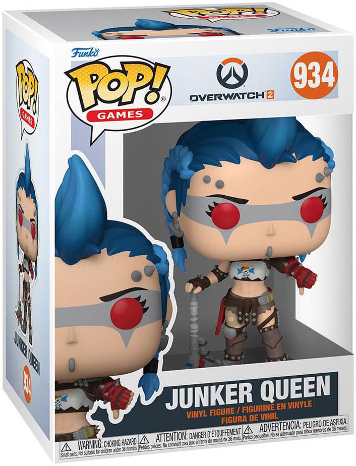 Overwatch 2 POP! Games Vinyl Figure Junker Queen 9 cm