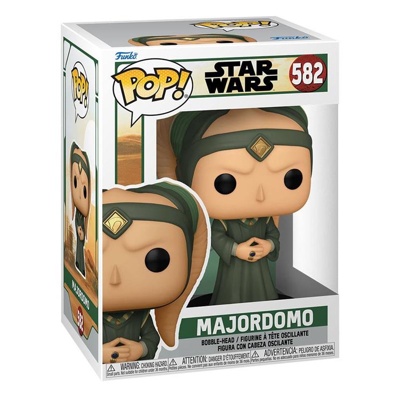Star Wars The Book of Boba Fett POP! TV Vinyl Figure Majordomo 9 cm