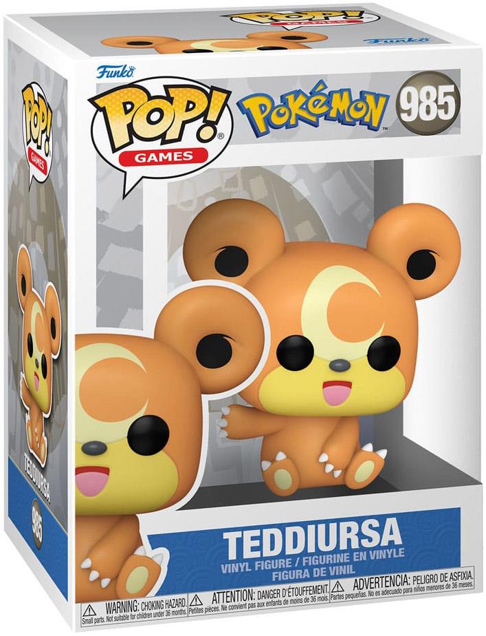 Pokemon POP! Games Vinyl Figure Teddiursa (EMEA) 9 cm