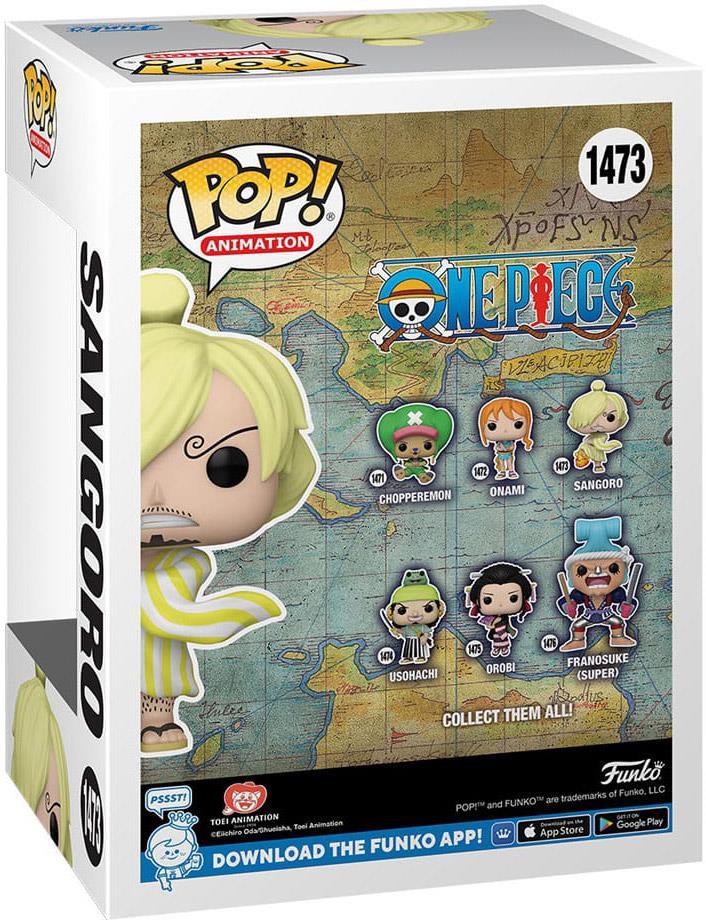 One Piece POP! Animation Vinyl Figur Sangoro (Wano) 9 cm