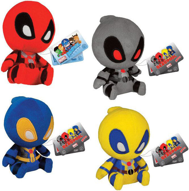Deadpool Mopeez Plüschfigur 12 cm Gelb