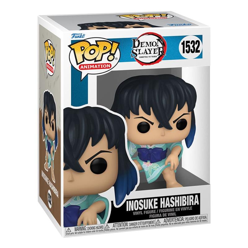 Demon Slayer: Kimetsu no Yaiba POP! Animation Figur Inosuke (Kimono) 9 cm