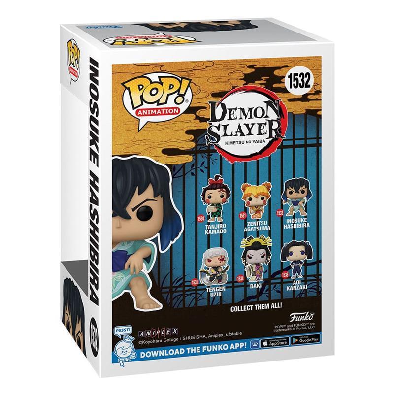 Demon Slayer: Kimetsu no Yaiba POP! Animation Figur Inosuke (Kimono) 9 cm