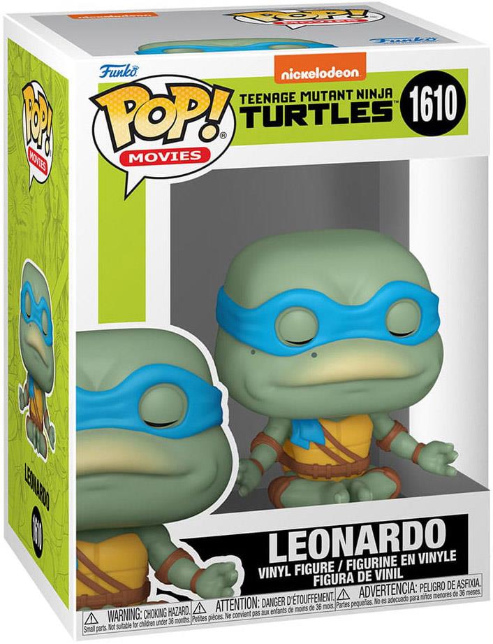 Teenage Mutant Ninja Turtles POP! Movies Vinyl Figur Leonardo(Meditating) 9 cm