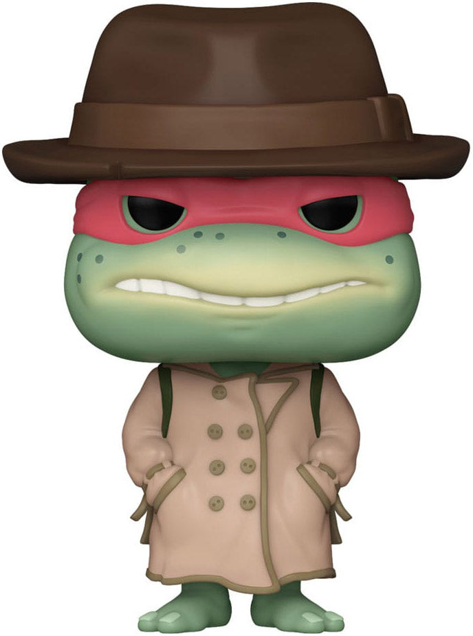 Teenage Mutant Ninja Turtles POP! Movies Vinyl Figure Raphael w/Coat & Hat 9 cm