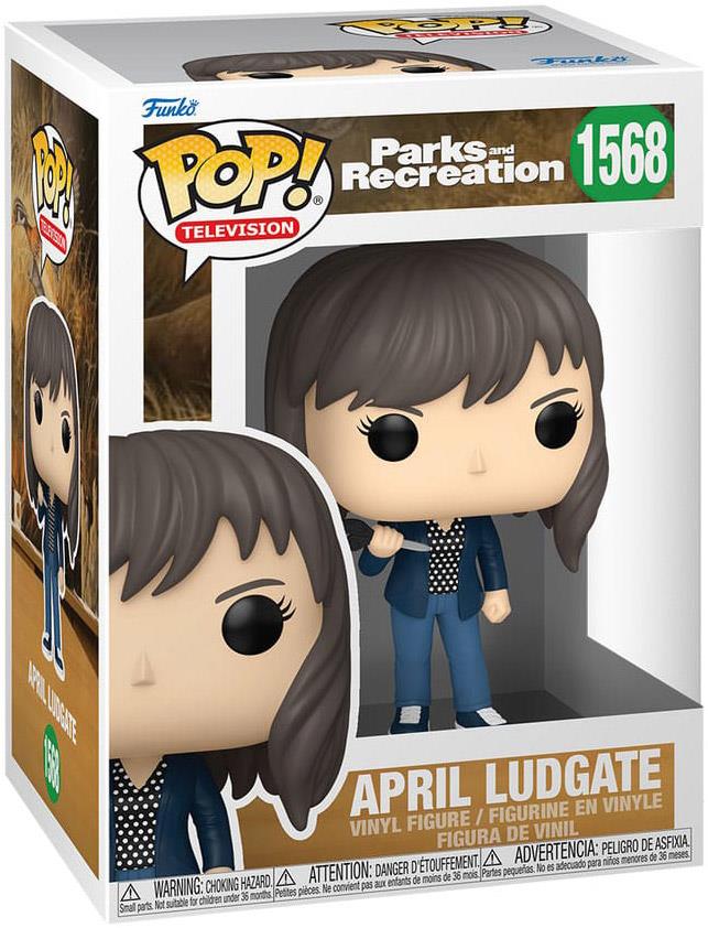 Parks and Recreation 15th Anniversary POP! TV Vinyl Figure April Ludgate 9 cm