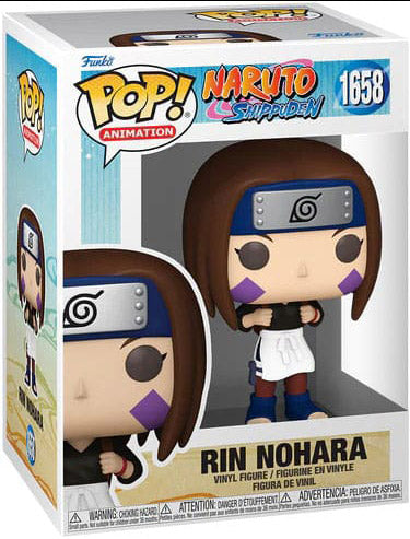Naruto Pop! Animation Vinyl Figur Rin Nohara 9 cm