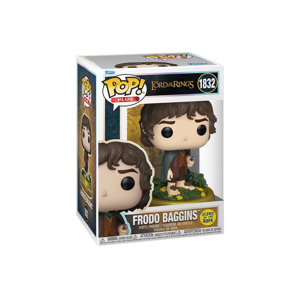 Herr der Ringe POP! Plus Movies Vinyl Figuren Frodo Baggins (GW) 9 cm