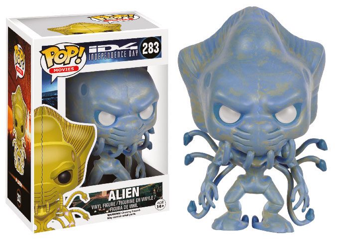 Independence Day POP! Movies Vinyl Figur Alien (White Eyes) 9 cm