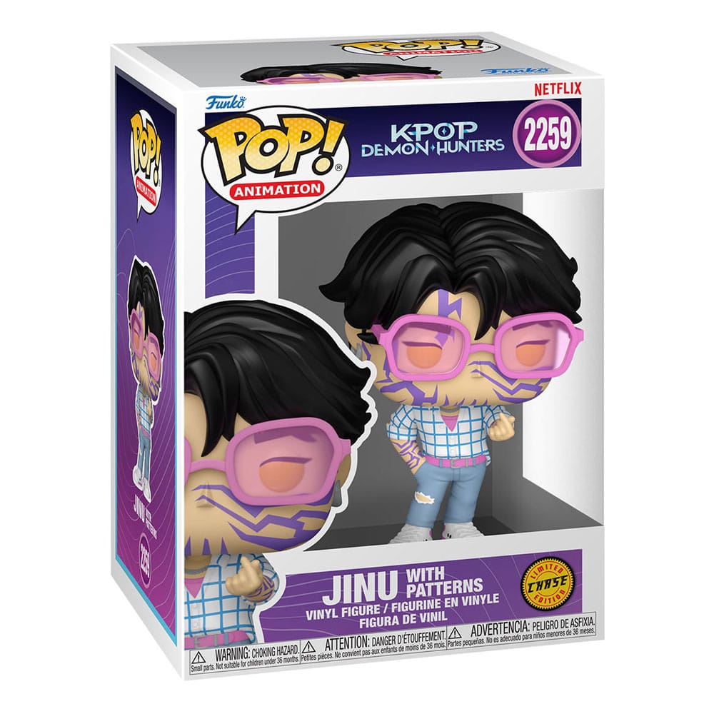 KPop Demon Hunters POP! Animation Vinyl Figure Jinu 9 cm - CHASE