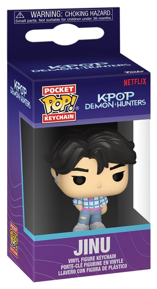 KPop Demon Hunters POP! Vinyl Schlüsselanhänger 4 cm Jinu