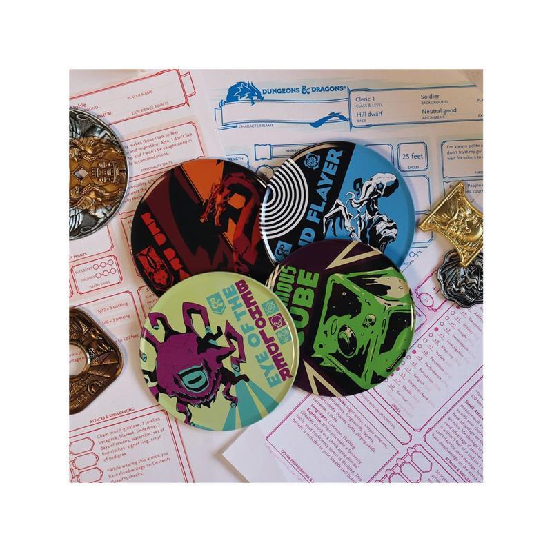 Dungeons & Dragons Coaster 4-Pack