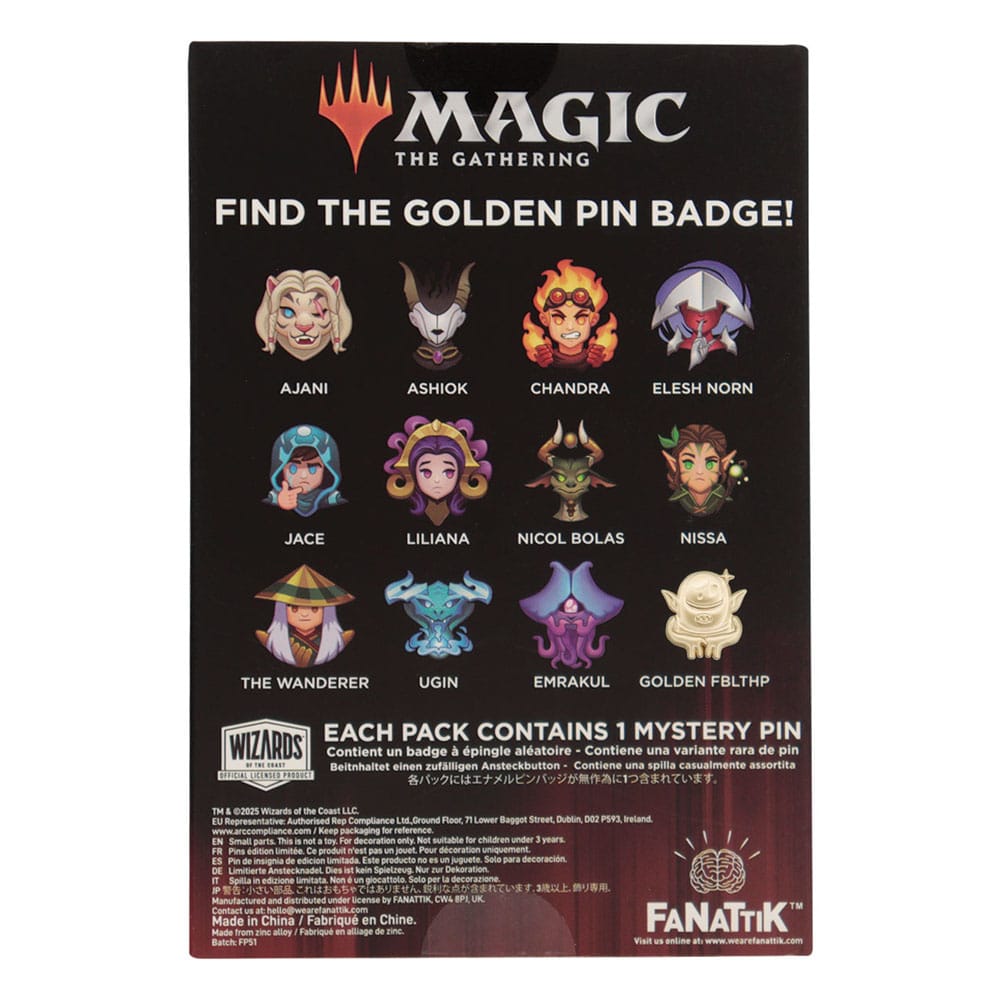 Magic: The Gathering Enamel Pin Mystery Pin Badge