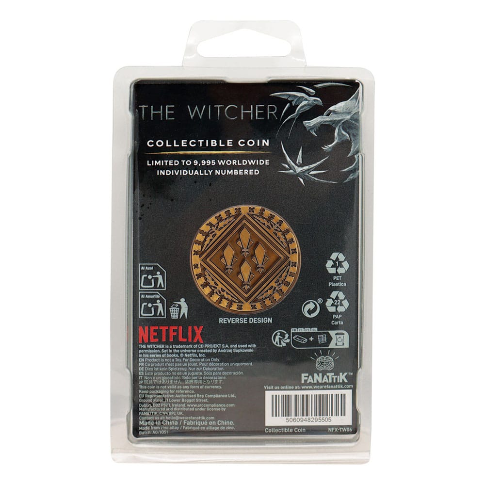 The Witcher Collectable Coin Toss a Coin to Your Witcher Limited Edition 