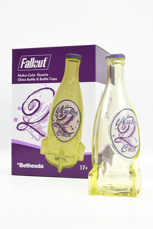 Fallout Bottle Series Glass Bottle & Cap Nuka Quartz