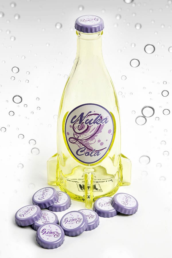 Fallout Bottle Series Glass Bottle & Cap Nuka Quartz