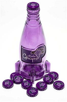 Fallout Bottle Series Replica Glass Bottle & Cap Nuka Cola Grape 