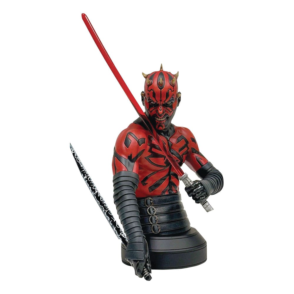 Star Wars: The Clone Wars Büste 1/6 Darth Maul (Shirtless) 15 cm