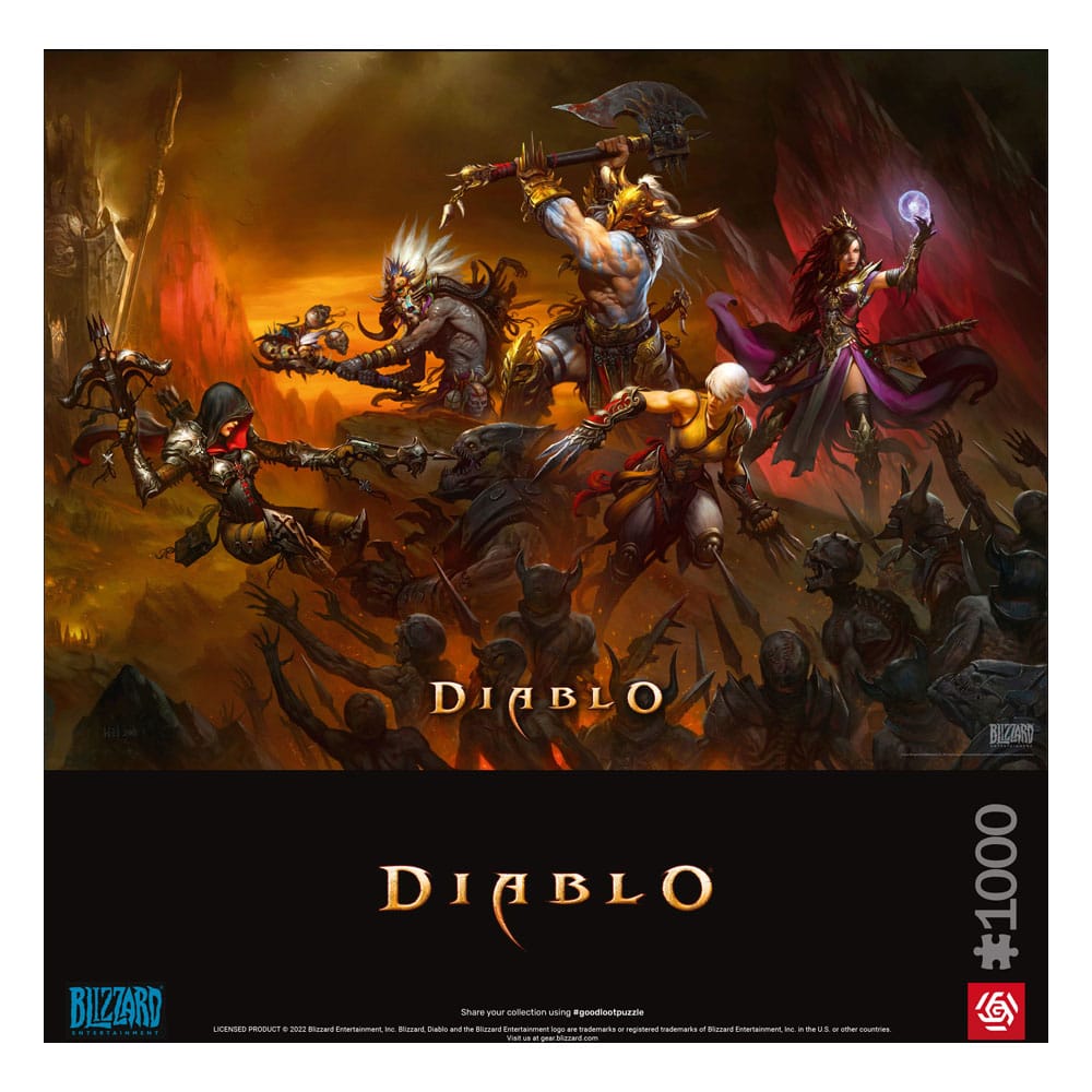 Diablo Gaming Puzzle Heroes Battle (1.000 pieces)