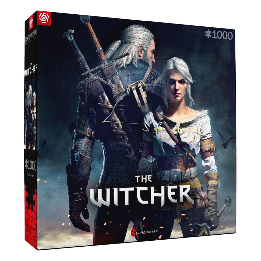 The Witcher Gaming Puzzle Geralt & Ciri (1.000 Teile)