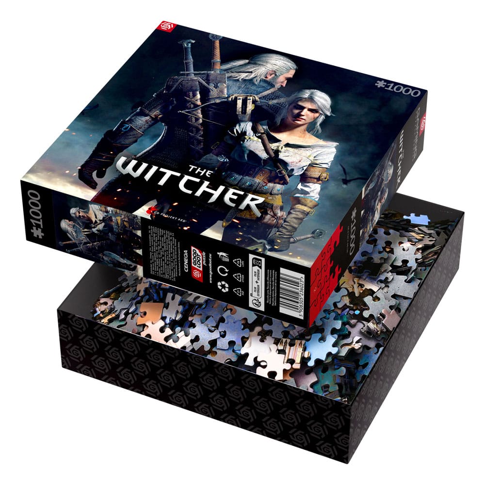 The Witcher Gaming Puzzle Geralt & Ciri (1.000 Teile)