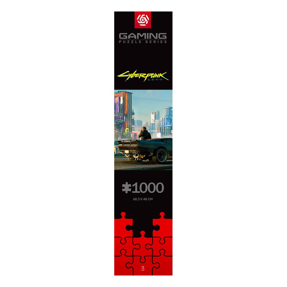 Cyberpunk 2077 Gaming Puzzle Mercenary on the Rise (1.000 pieces)