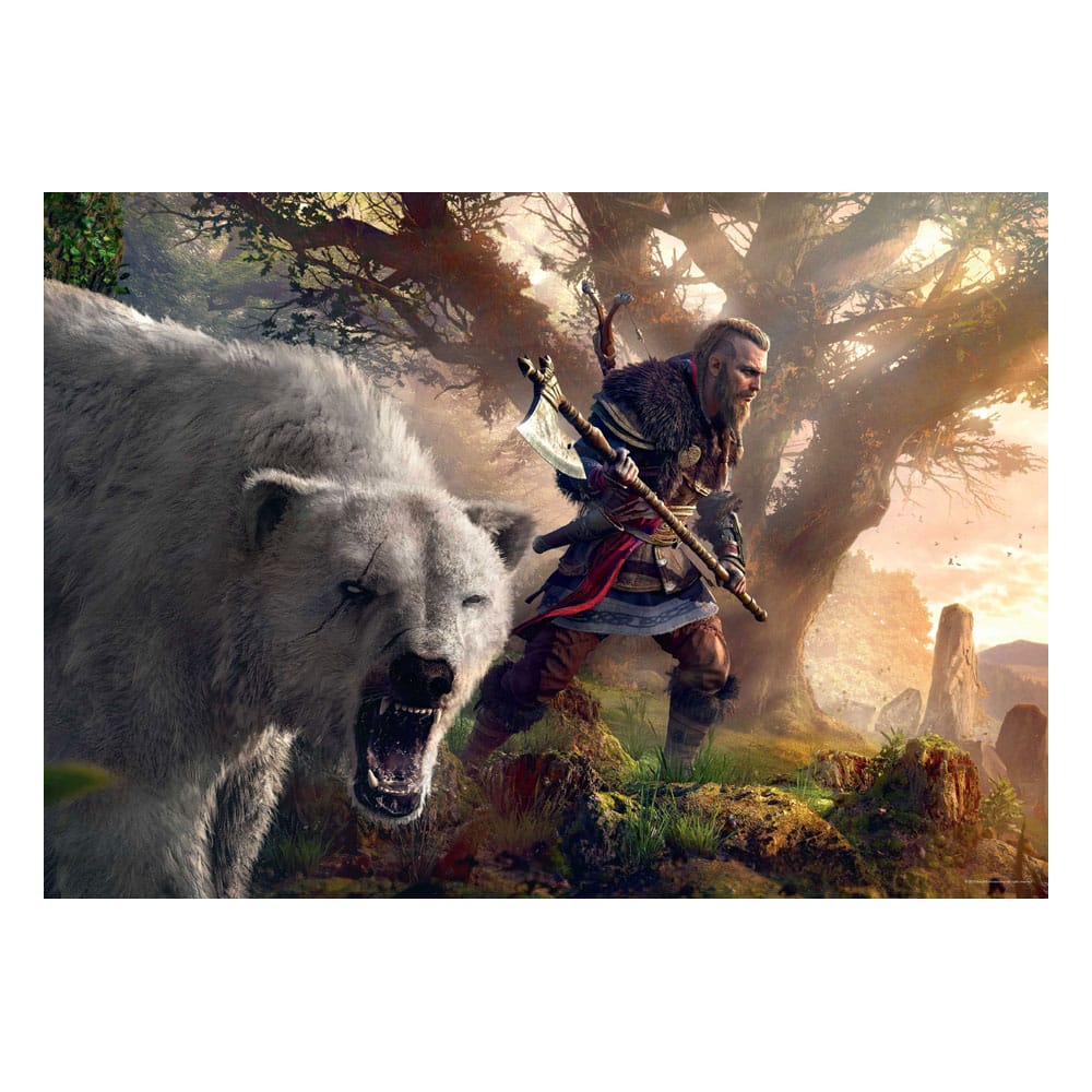 Assassin's Creed Valhalla Premium Puzzle Eivor & Polar Bear (1.000 pieces)