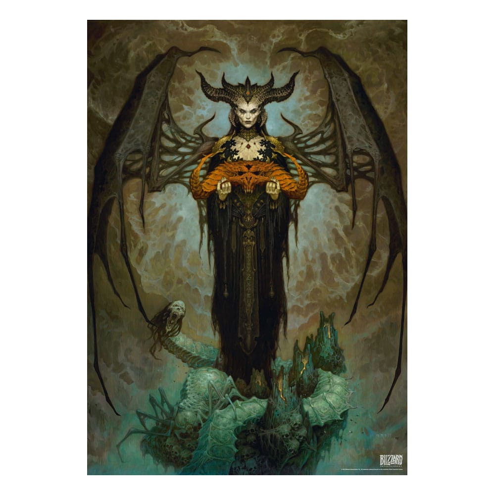 Diablo IV Gaming Puzzle Lilith (1.000 pieces)