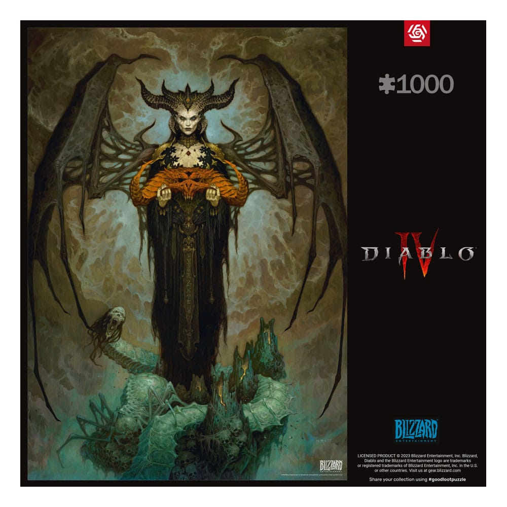 Diablo IV Gaming Puzzle Lilith (1.000 pieces)