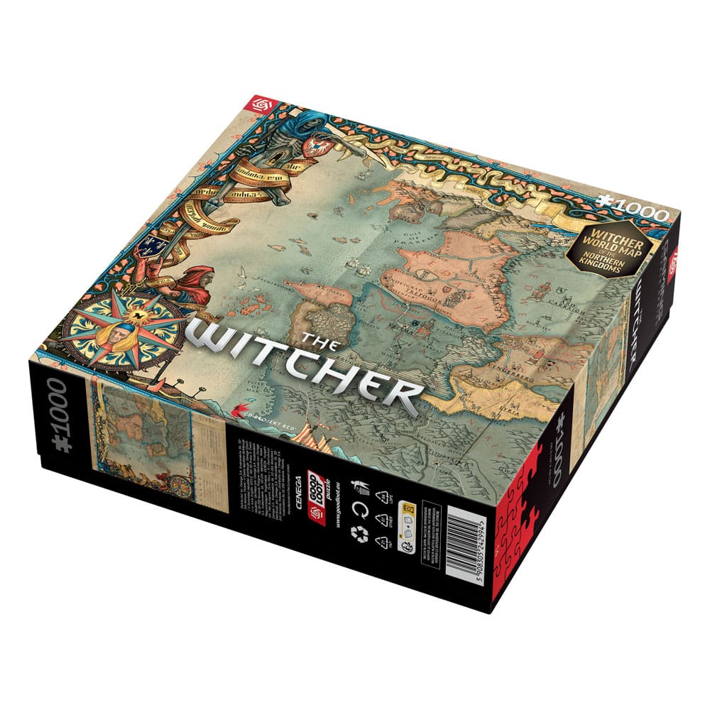 The Witcher 3 Gaming Puzzle The Northern Kingdoms (1.000 Teile)