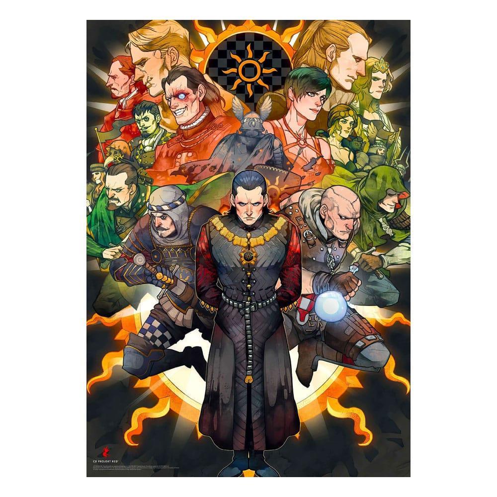 The Witcher Gaming Jigsaw Puzzle Nilfgaard (500 pieces) 